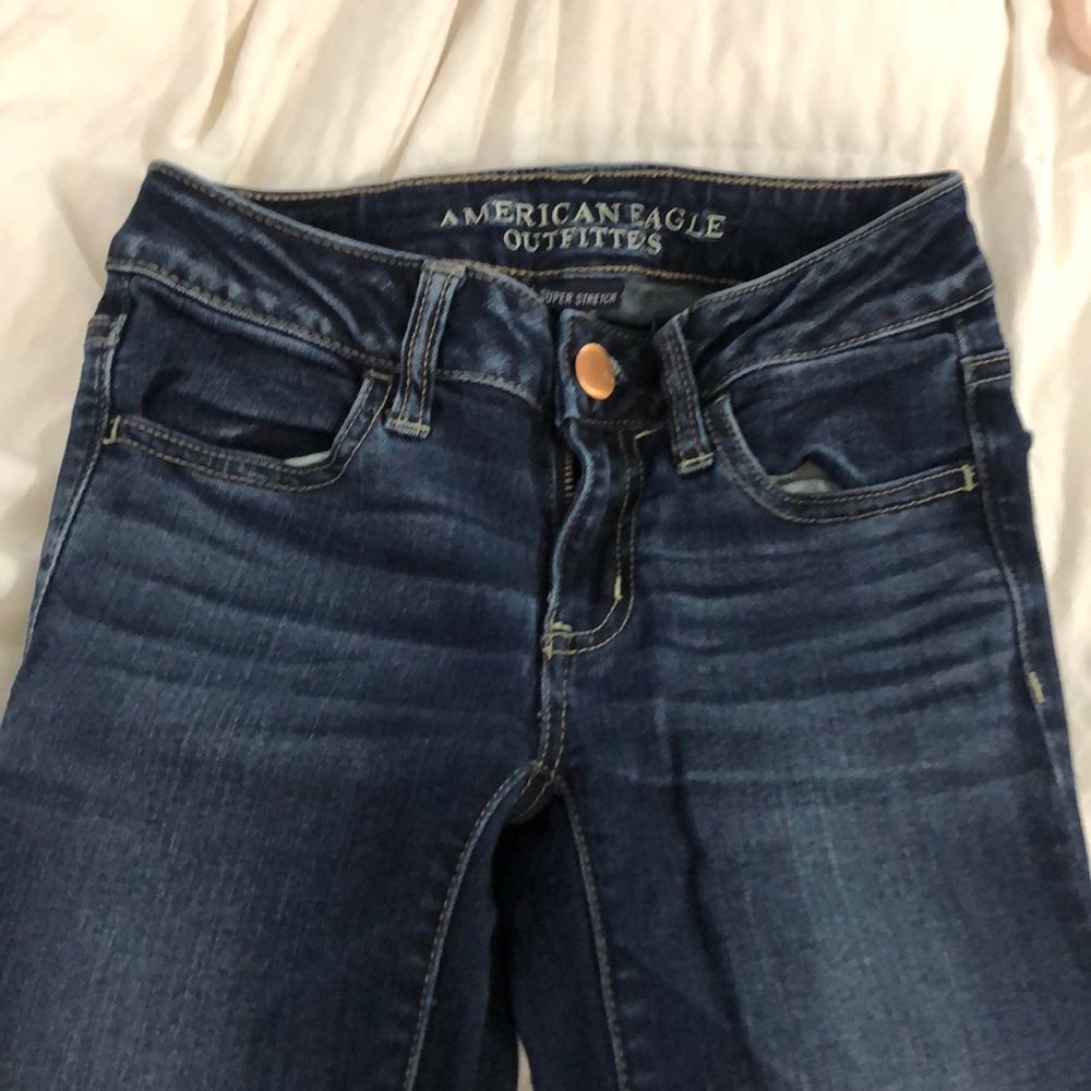 American eagle dark wash jeans